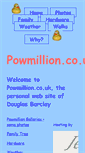 Mobile Screenshot of powmillion.co.uk