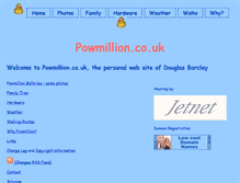 Tablet Screenshot of powmillion.co.uk